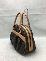 LOUIS VUITTON◆ミツィ_モノグラム_BRW/PVC/ブラウン/総柄/M40058/ルイヴィトン_画像2