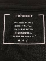 rehacer◆Tシャツ/M/コットン/BLK/Rainbow Greeting/タグ付き_画像3