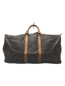 LOUIS VUITTON◆キーポル55_モノグラムキャンバス/PVC/BRW