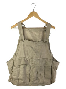 BROWN by 2-tacs◆20SS/B23-V002/Seed it VEST/-/リネン/BEG/無地/B23-V002
