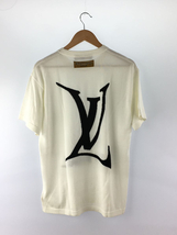 LOUIS VUITTON◆21AW/エンドゴールLVクルーネックニットTシャツ/S/コットン/WHT/RM212 GO5 HLN95W_画像2