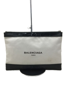 BALENCIAGA* second bag / canvas /IVO/ plain /373834*9260*D*002123