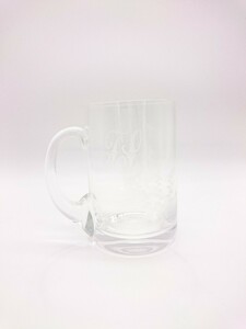  glass / clear /moser/ bird / middle jug / Western-style tableware 