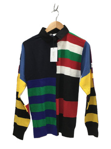 JW ANDERSON(J.W.ANDERSON)◆KNITTED STRIPE RUGBY/トップス/M/コットン/マルチカラー/KW10719A/タグ付