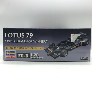 Hasegawa◆LOTUS79/1978 GERMAN GP WINNER/1;20SCALE KIT/プラモデルの画像4