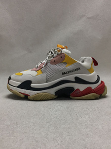 BALENCIAGA◆ローカットスニーカー/37/WHT/コットン