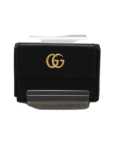 GUCCI◆財布/コンパクトウォレット/BLK/無地/レディース/523277