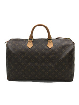 LOUIS VUITTON◆Speedy40/スピーディ40/ボストンバッグ/PVC/BRW/総柄/M41522_画像1