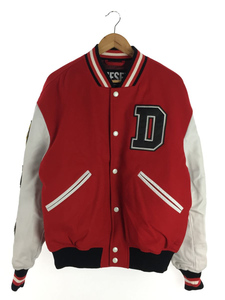 DIESEL◆ブルゾン/L/ウール/レッド/0TCAC/W-Cash Bomber Jacket