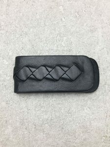 BOTTEGA VENETA◆財布/レザー/BLK/メンズ