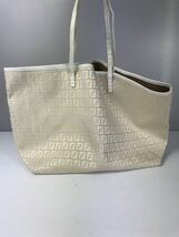 FENDI◆トートバッグ/キャンバス/IVO/総柄/中古_画像3