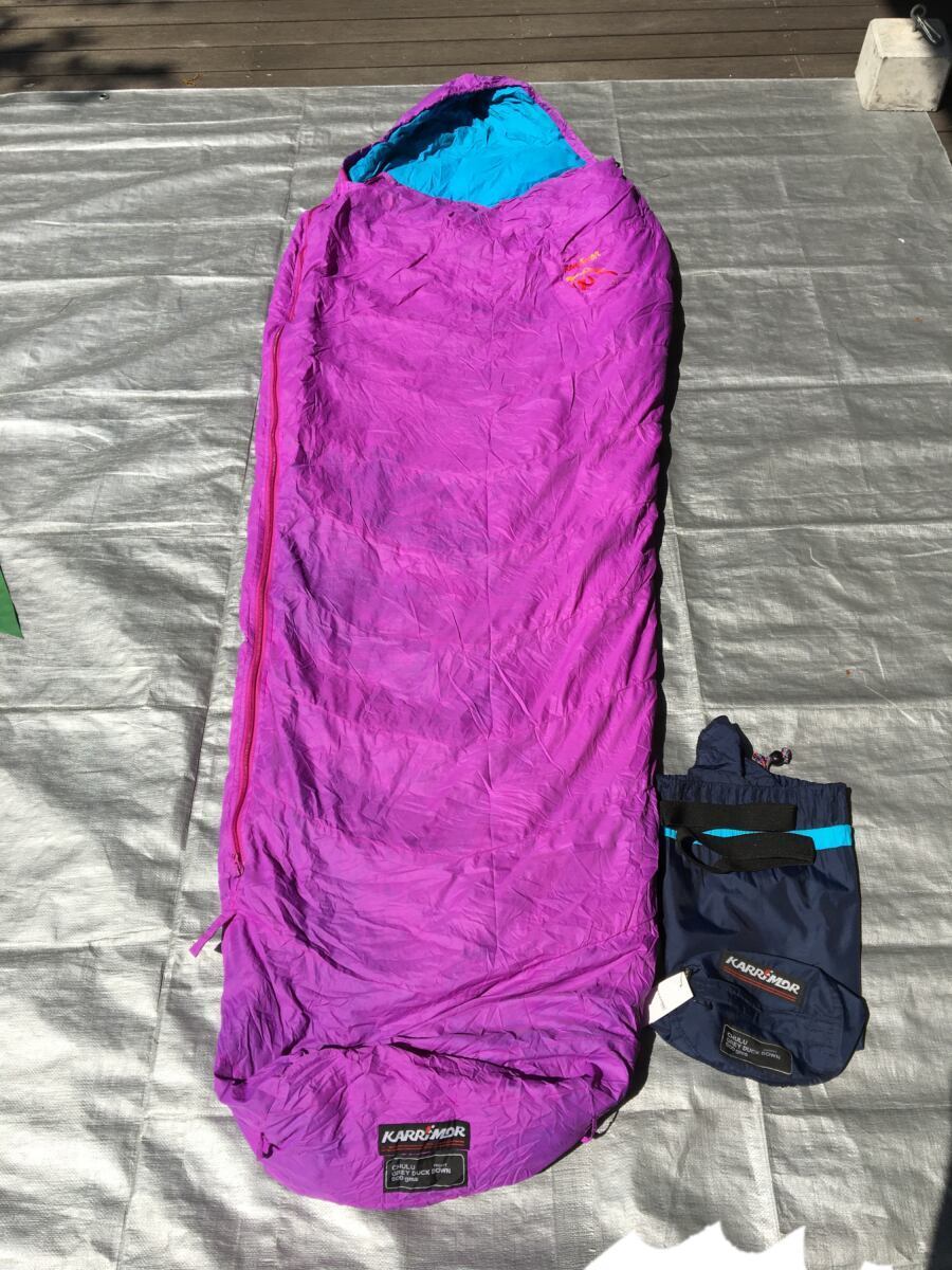 KARRIMOR シュラフの値段と価格推移は?|1件の売買データからKARRIMOR