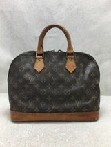 LOUIS VUITTON◆アルマBB_モノグラム_BRW/PVC/ブラウン/ルイヴィトン/M53152_画像4