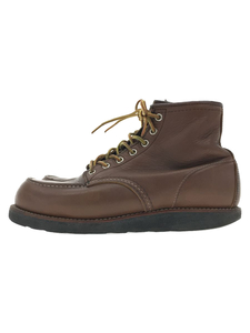 RED WING◆レースアップブーツ/26cm/BRW/レザー