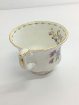 Royal Albert◆カップ&ソーサー/4点セット/WHT/COSMOS/フラワーオブザマンス/Royal Albert_画像6