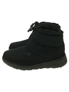 THE NORTH FACE◆Nuptse Bootie WP Short VIII/25cm/ブラック/ナイロン/NFW52273