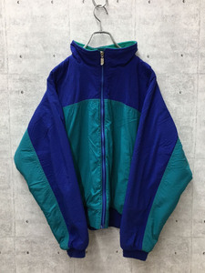 THE NORTH FACE◆フリースジャケット/90s/USA製/M/ポリエステル/青/無地