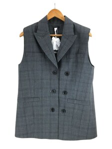 LUDLOW◆DELANCEY/ジレベスト/FREE/ウール/GRY/グレンCK