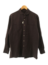 Porter Classic◆Wide Pocket Shirt/長袖シャツ/1/コットン/BRW/PC-016-534_画像1