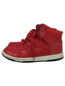 NIKE◆DUNK HIGH/ダンクハイ/レッド/317982-609/25.5cm/RED