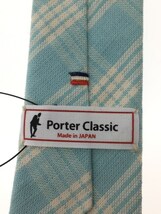 Porter Classic◆ネクタイ/-/BLU/メンズ_画像3