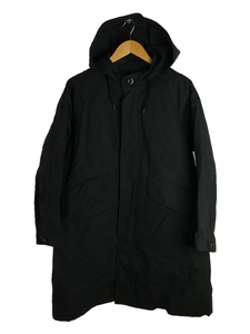 MHL.* Mod's Coat /2/ cotton /BLK/ black / plain /595-9210504