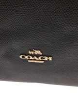 COACH◆トートバッグ/レザー/ブラック/36454/内ポケットホツレ有_画像3