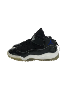 NIKE◆AIR JORDAN 11 RETRO SPACE JAM/キッズ靴/15cm/スニーカー/BLK