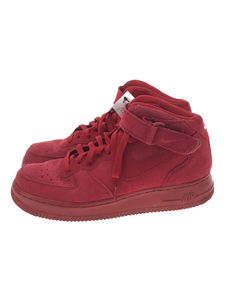 NIKE◆AIR FORCE 1 MID 07/エアフォースミッド/レッド/315123-609/27cm/RED/スウェート