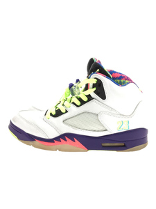 NIKE◆ナイキ/AIR JORDAN 5 RETRO_エアジョーダン 5 レトロ/26cm/ホワイト/26cm