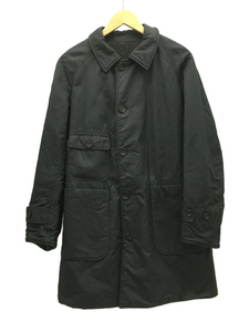 Engineered Garments◆ステンカラーコート/S/コットン/BLK/無地