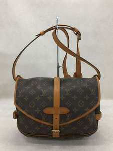 LOUIS VUITTON◆ソミュール30_モノグラム_BRW/PVC/BRW/M42256