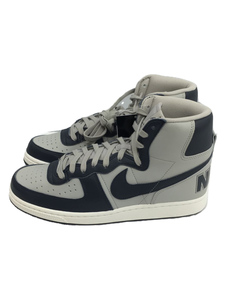 NIKE◆ハイカットスニーカー/26.5cm/GRY/レザー/FB1832-001/Terminator High/タグ付