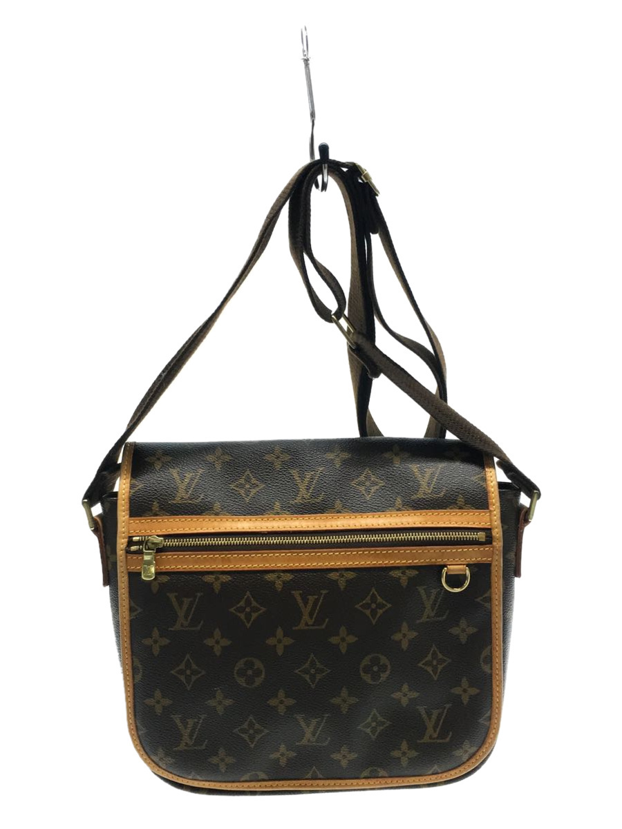 LOUIS VUITTON◇メッセンジャーPMボスフォール_モノグラム_BRW/PVC/BRW-