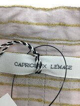 CAPRICIEUX LE’MAGE◆ノースリーブワンピース/FREE/レーヨン/ストライプ/LEZ1011204A0003_画像3