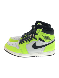 NIKE◆555088-702/AIR JORDAN 1 RETRO HIGH OG VOLT/27.5cm/ヴィジョネア