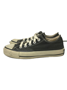 CONVERSE◆USA製/チャックテイラ/ーローカットスニーカー/21.5cm/BLK/キャンバス