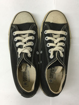 CONVERSE◆USA製/チャックテイラ/ーローカットスニーカー/21.5cm/BLK/キャンバス_画像4