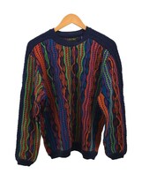 COOGI◆3D knit/S/ウール/マルチカラー/オーストラリア製_画像1