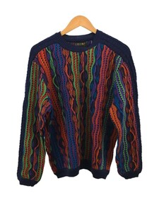 COOGI◆3D knit/S/ウール/マルチカラー/オーストラリア製