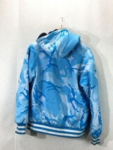 AAPE BY A BATHING APE◆AAPE REVERSIBLE HOODIE JACKET/ジャケット/M/コットン/ナイロン/BLU_画像2