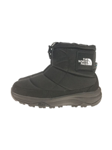 THE NORTH FACE◆NF52280/Nuptse Bootie WP Logo Short/ブーツ/23cm/BLK