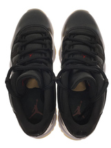 NIKE◆箱有/AIR JORDAN 11 RETRO LOW 72-10/ローカットスニーカー/25.5cm/BLK_画像4