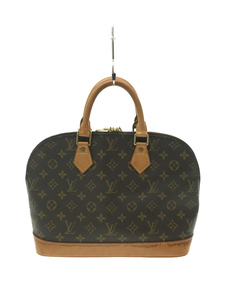 LOUIS VUITTON◆アルマPM_モノグラム_BRW/PVC/茶/ブラウン/M53151