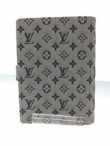 LOUIS VUITTON◆Louis Vuitton アジェンダPM_モノグラム・ミニ_BLU/キャンバス/BLU/総柄/レディース_画像2