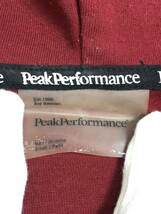 Peak Performance◆ジャケット/-/-/RED/G60122012/パーカー/フード/ジッパー/ジップ_画像3