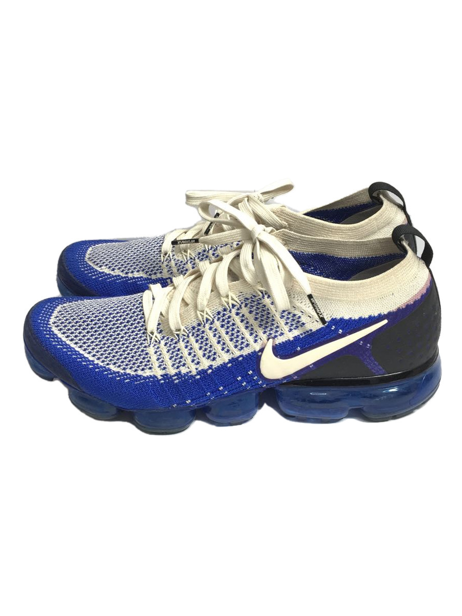 新品】ナイキAIR VAPORMAX FLYKNITライトクリームレーサブルー