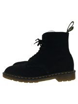 Dr.Martens◆レースアップブーツ/US10/BLK/コーデュロイ_画像1