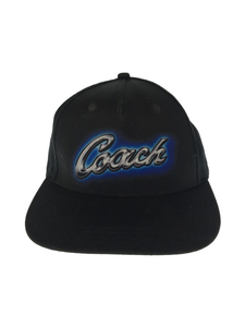 COACH◆ショルダーバッグ/-/BLU/総柄/ロゴ