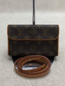 LOUIS VUITTON* pochette *f Rolland tea n_ monogram _BRW/PVC/BRW